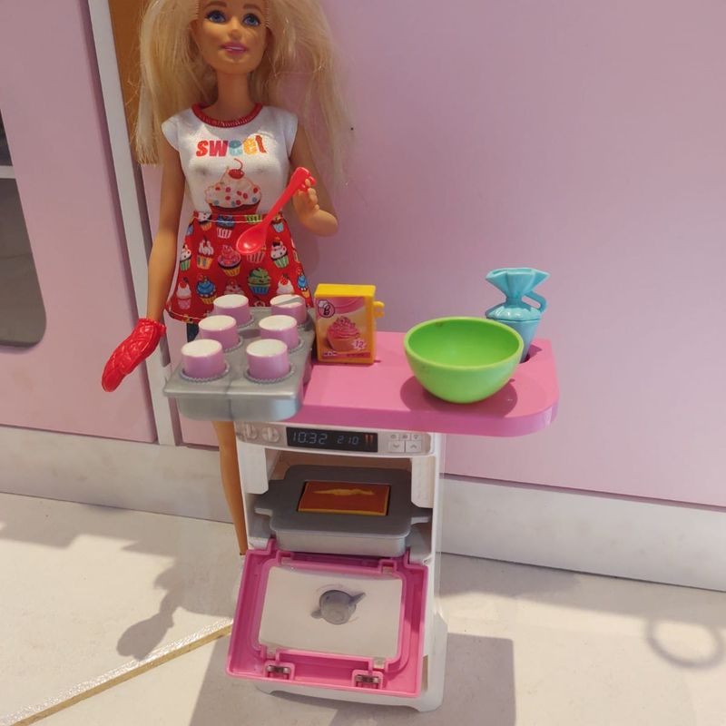 Cozinha da Barbie (programa de Tv ) | Brinquedo Barbie Mattel Usado  39737633 | enjoei