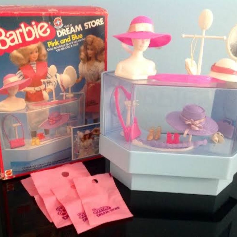 Barbie Dream Store Blue Anos 80 Brinquedo para Bebes Mattel Usado 95529010 enjoei