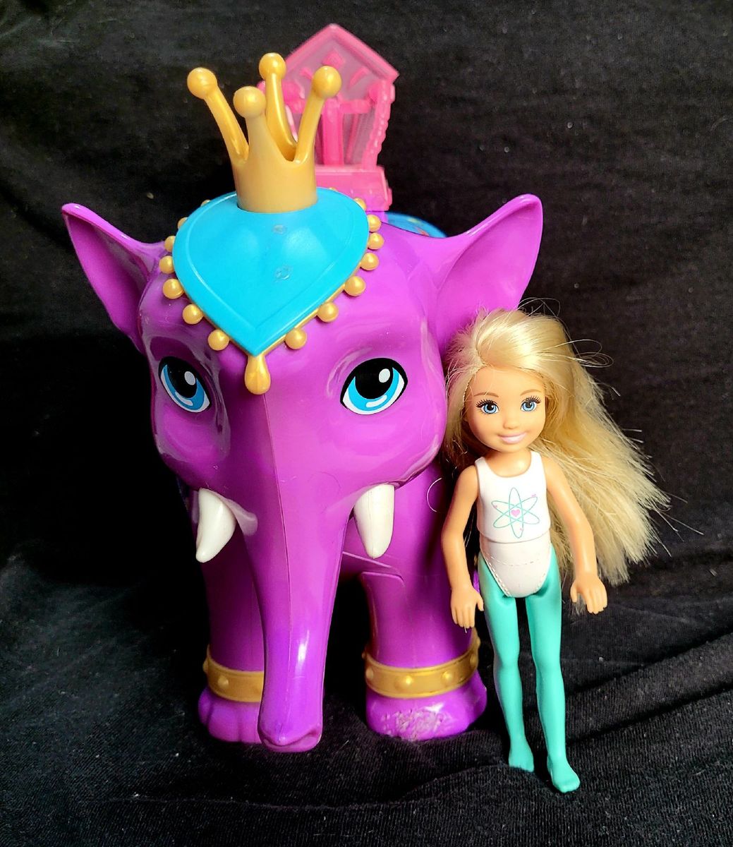 Barbie Dreamtopia Chelsea e O Rei Elefante Mattel Usado 85944124 enjoei