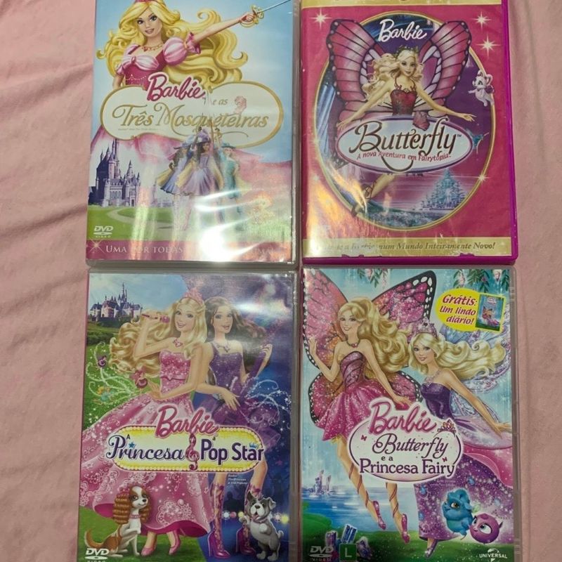 Livro Barbie Em A Princesa E A Popstar