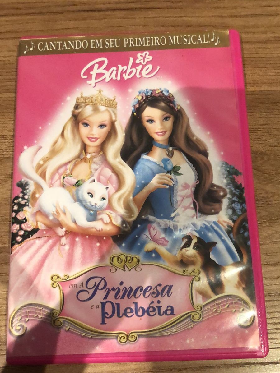 Barbie Em A Princesa E A Plebeia Dvd Original Filme E S Rie Barbie Usado Enjoei