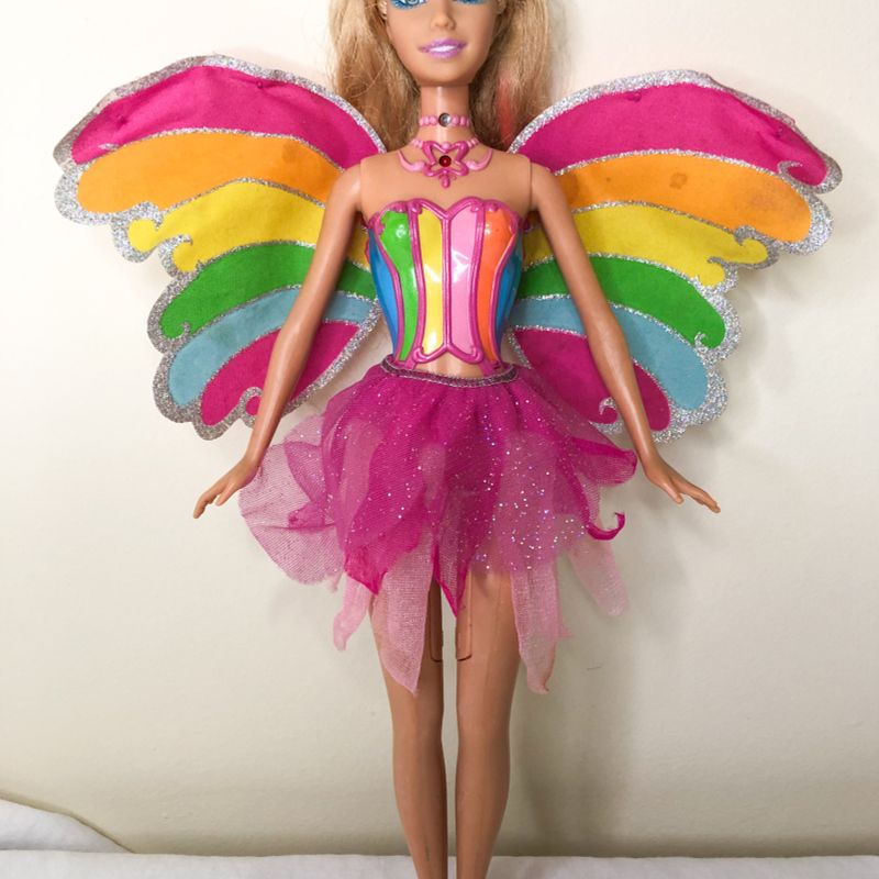 Barbie Fairytopia a Magia do Arco Iris Elina Brinquedo Mattel Usado 61229458 enjoei