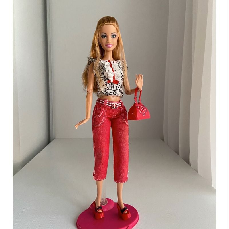 Barbie Roupas Fashion Casaco de Inverno Rosa - Mattel | Brinquedo Mattel  Usado 90294216 | enjoei