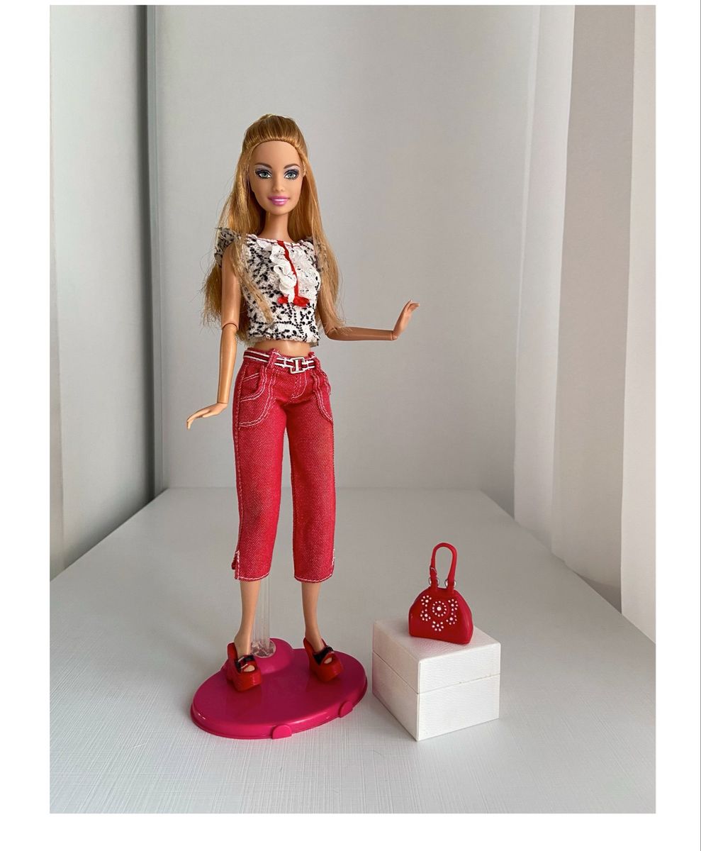 Barbie Roupas Fashion Casaco de Inverno Rosa - Mattel | Brinquedo Mattel  Usado 90294216 | enjoei