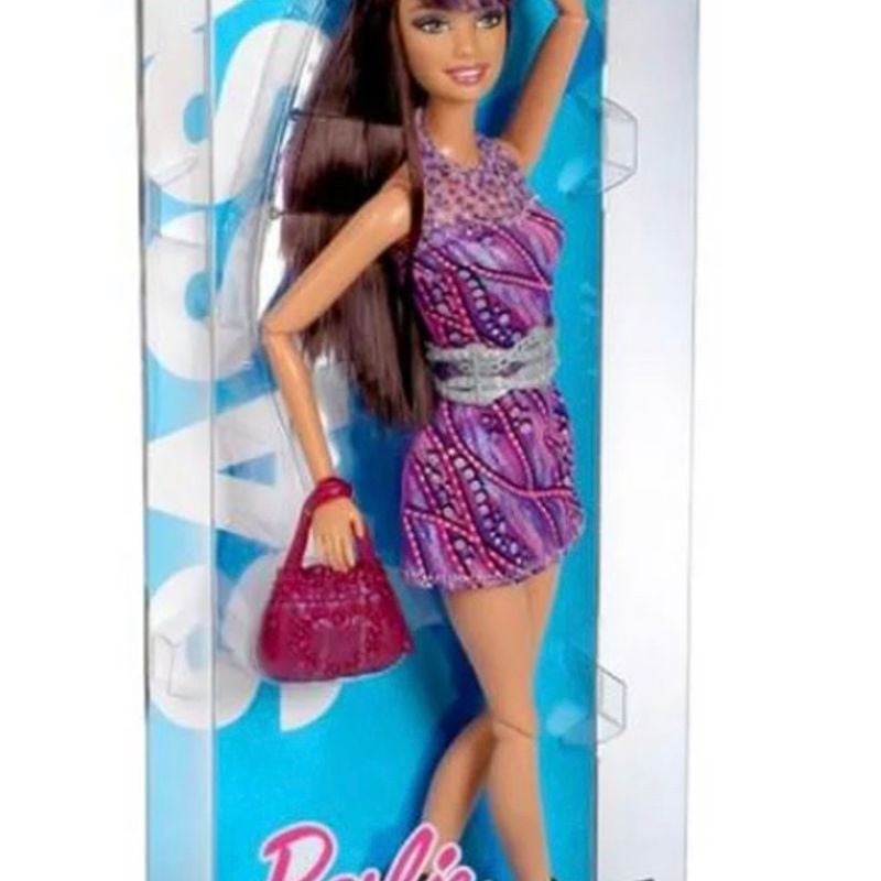 Boneca Barbie Fashionista Shopping Sassy Lacrada