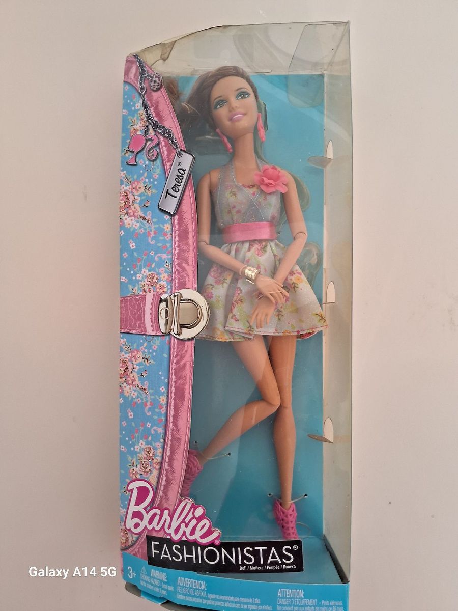 Barbie Fashionistas - Teresa | Brinquedo Mattel Usado 97453864 | enjoei