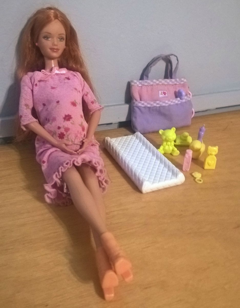 Barbie Grávida, Brinquedo Mattel Usado 94123353