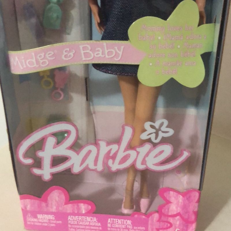 Midge e Nikki (Midge Grávida), Brinquedo Barbie Usado 88705102