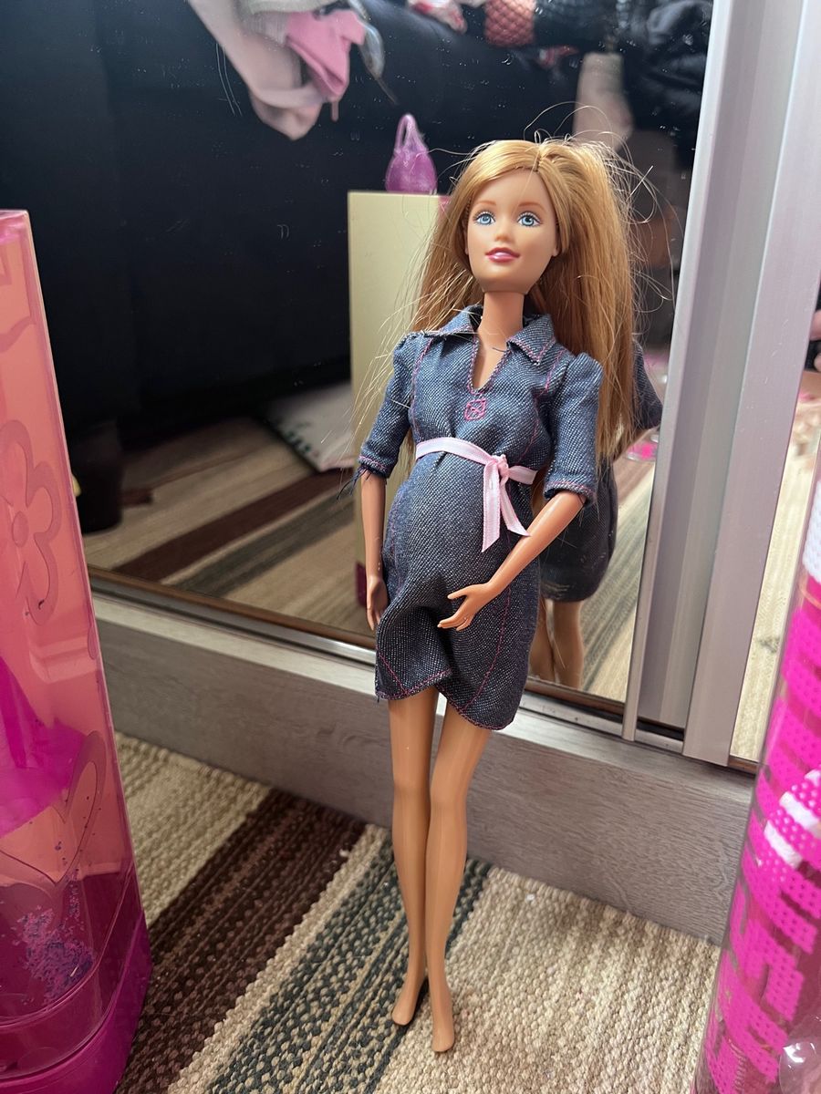 Barbie Grávida, Brinquedo Mattel Usado 88430528