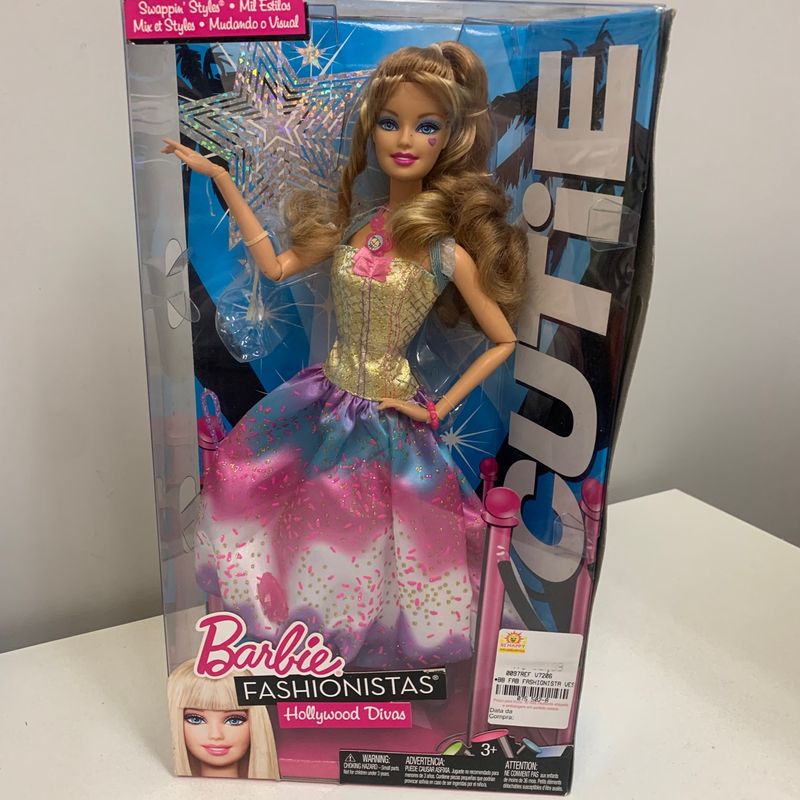 Barbie Hollywood Divas Cutie Mattel Nunca Usado 90593023 enjoei
