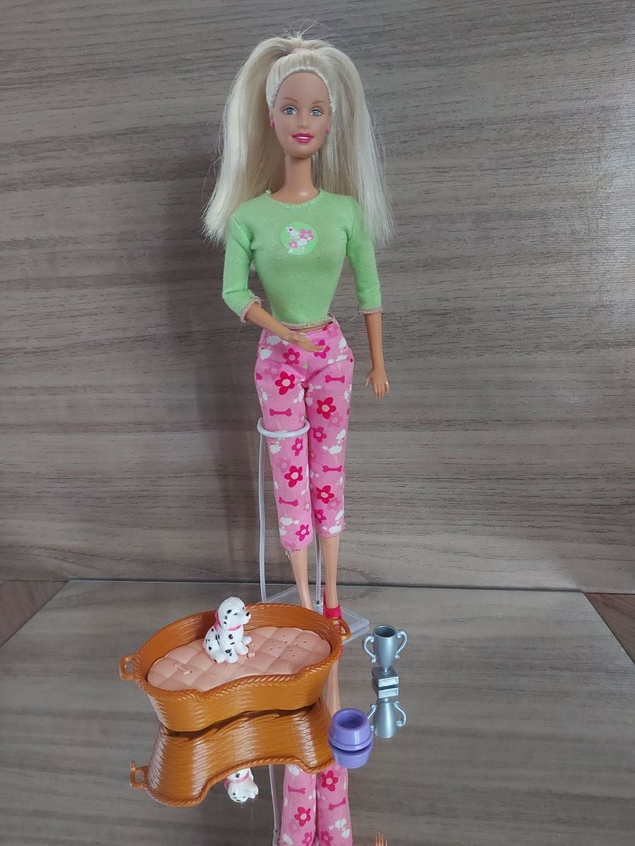 BARBIE KENNEL CARE pets playtime kitties playset Vintage Mattel 2000 EUR 45,00 - PicClick DE