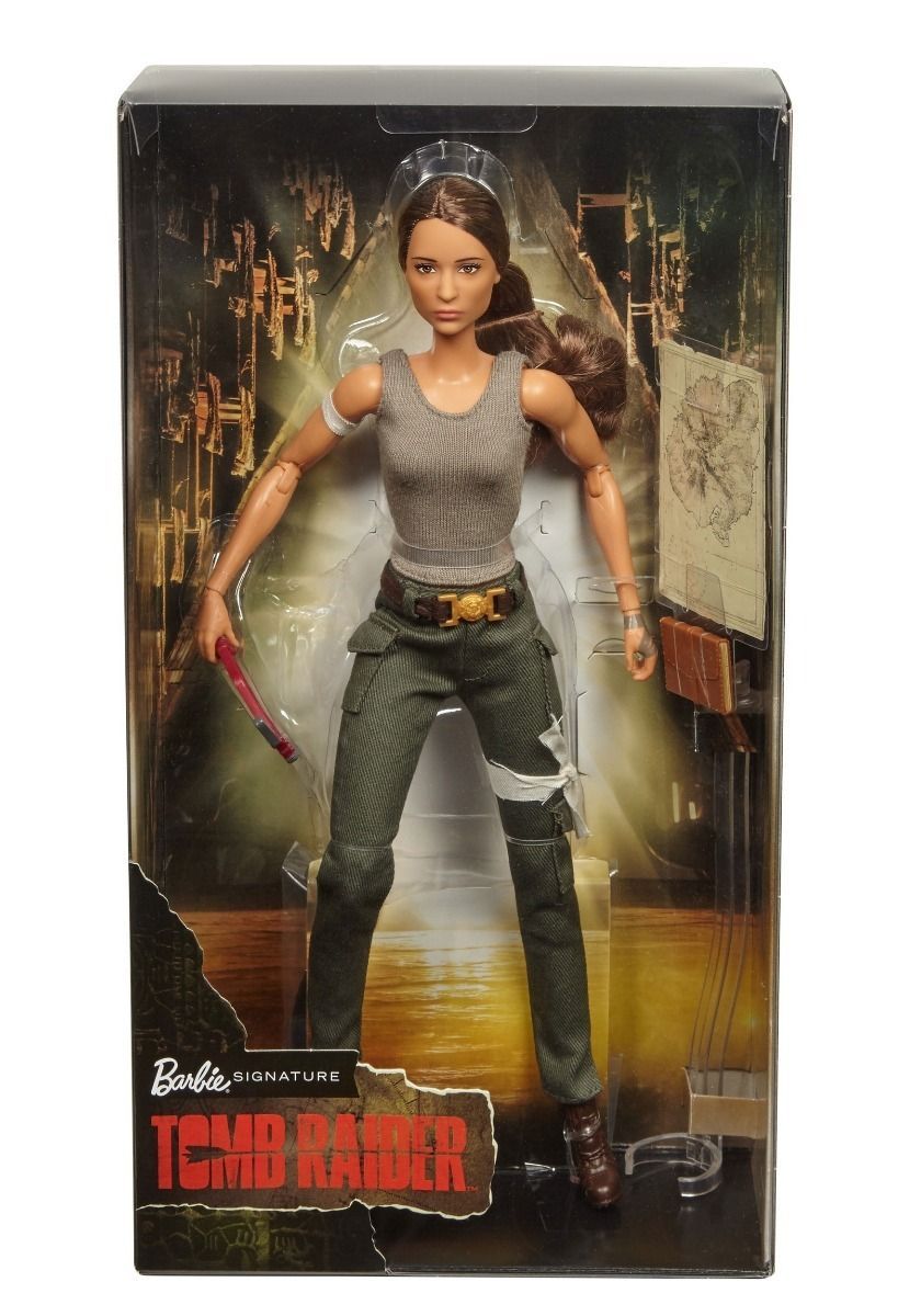 Tomb Raider: A Origem  Lara Croft ganha uma boneca Barbie própria - Cinema  com Rapadura