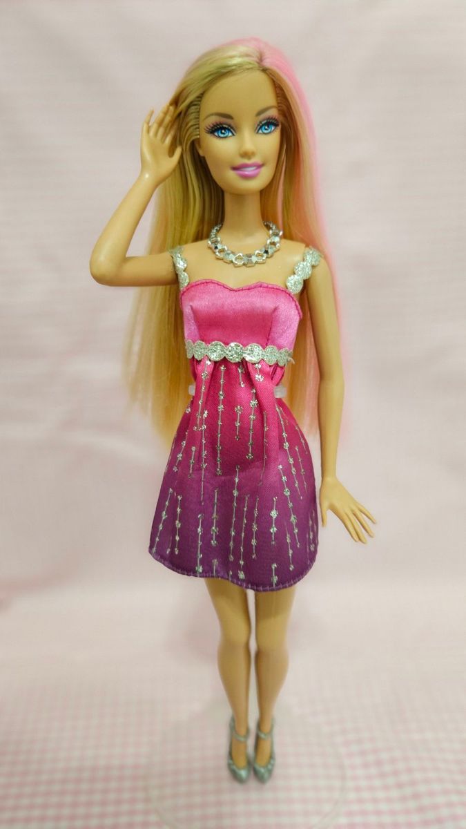 Barbie Loves Glitter Barbie Loves Glitter Blow Dryer Doll Boneca