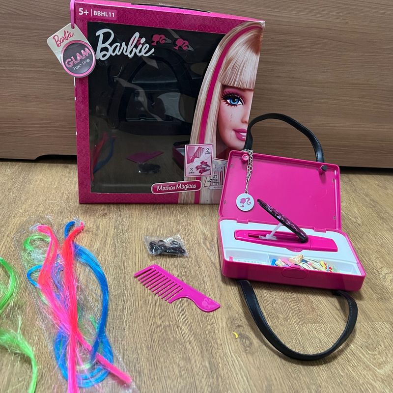 Barbie Mechas Magicas Kit Completo e Novissimo Brinquedo para Bebes Barbie Usado 91528613 enjoei