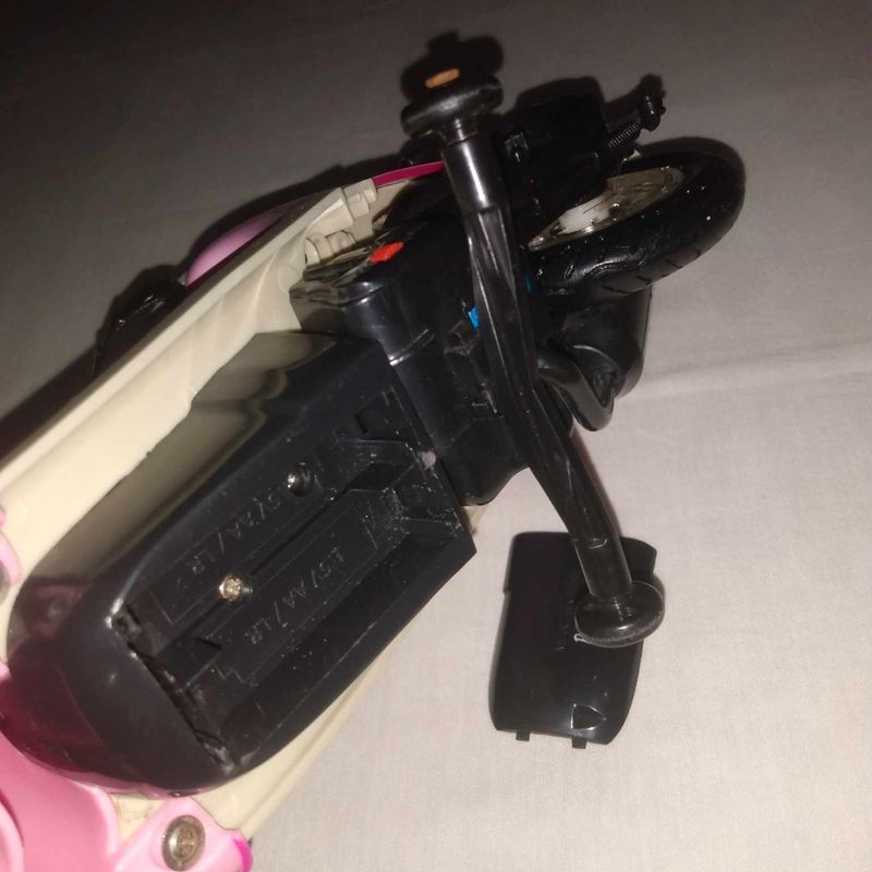 Moto de controle remoto barbie moto glamour candide