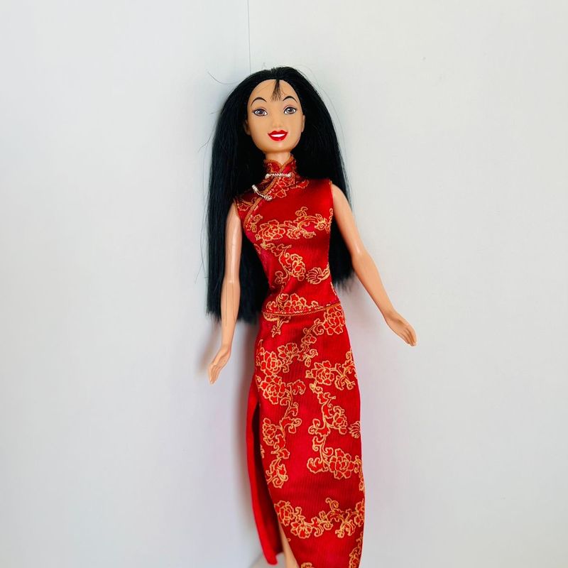 Mulan barbie hot sale doll