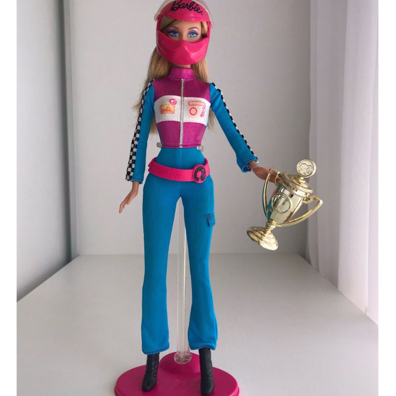 Barbie Eu Quero Ser Piloto de Corrida, Brinquedo Barbie Usado 67852682