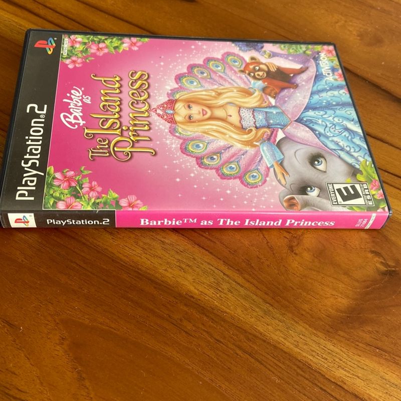 Barbie Playstation2 The Island Princess, Jogo de Videogame Playstation  Usado 80850668