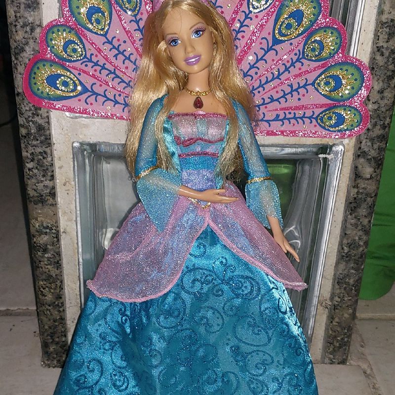 Vestido de princesa da fashion barbie