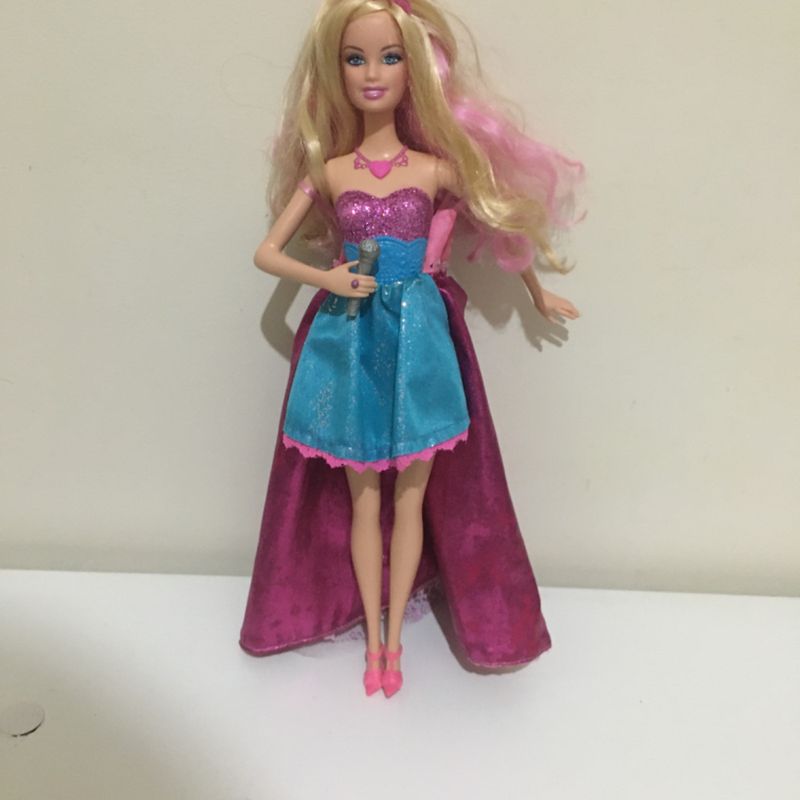 Barbie a Princesa e a Pop Star, Item Infantil Mattel Usado 78737630