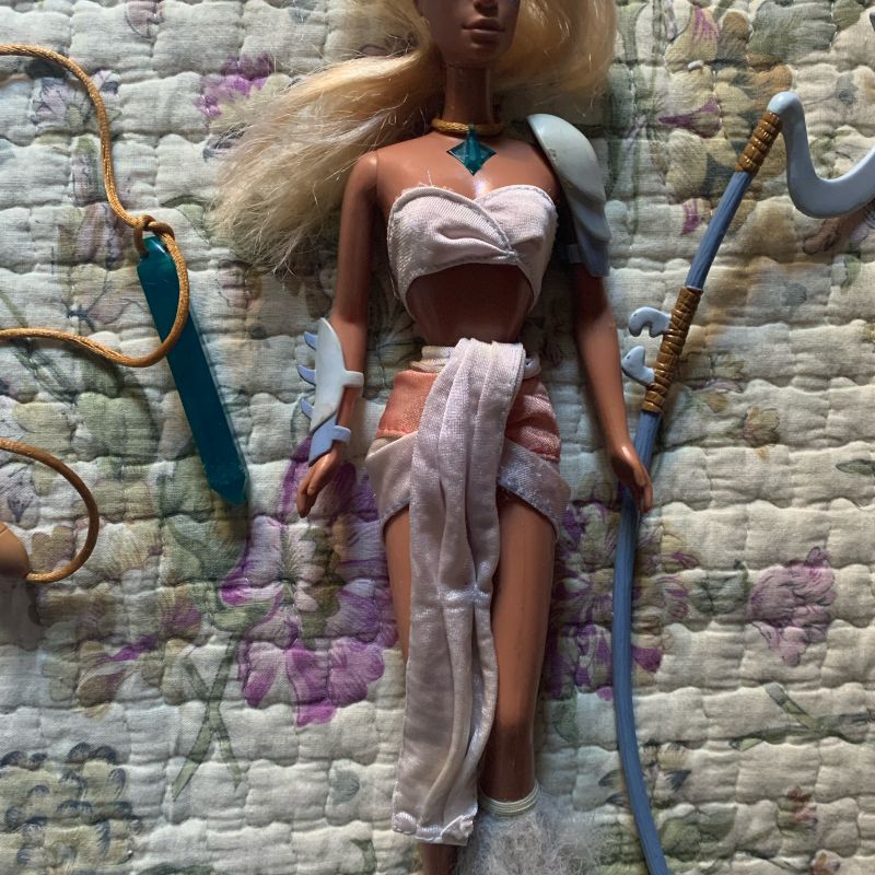Barbie Princesa Kida Disney Brinquedo Menina Roupa Infantil Filme Brinquedo Barbie Usado 42651469 enjoei