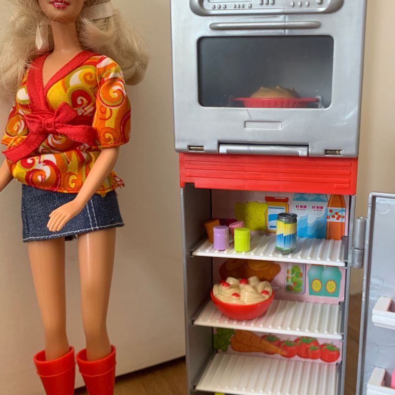 Cozinha da Barbie (programa de Tv ) | Brinquedo Barbie Mattel Usado  39737633 | enjoei