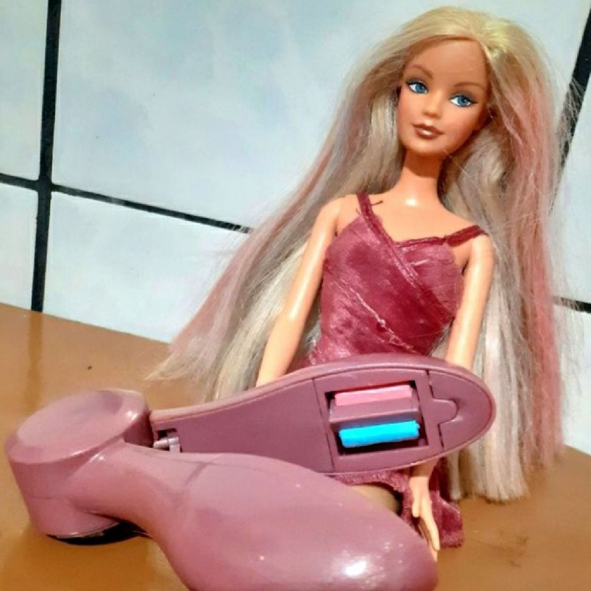 Barbie Que Pinta O Cabelo | Brinquedo Barbie Usado 58834763 | enjoei