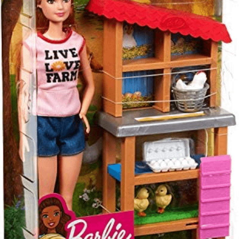 Barbie - Playset Granjeira - Boneca Quero Ser, EU QUERO SER