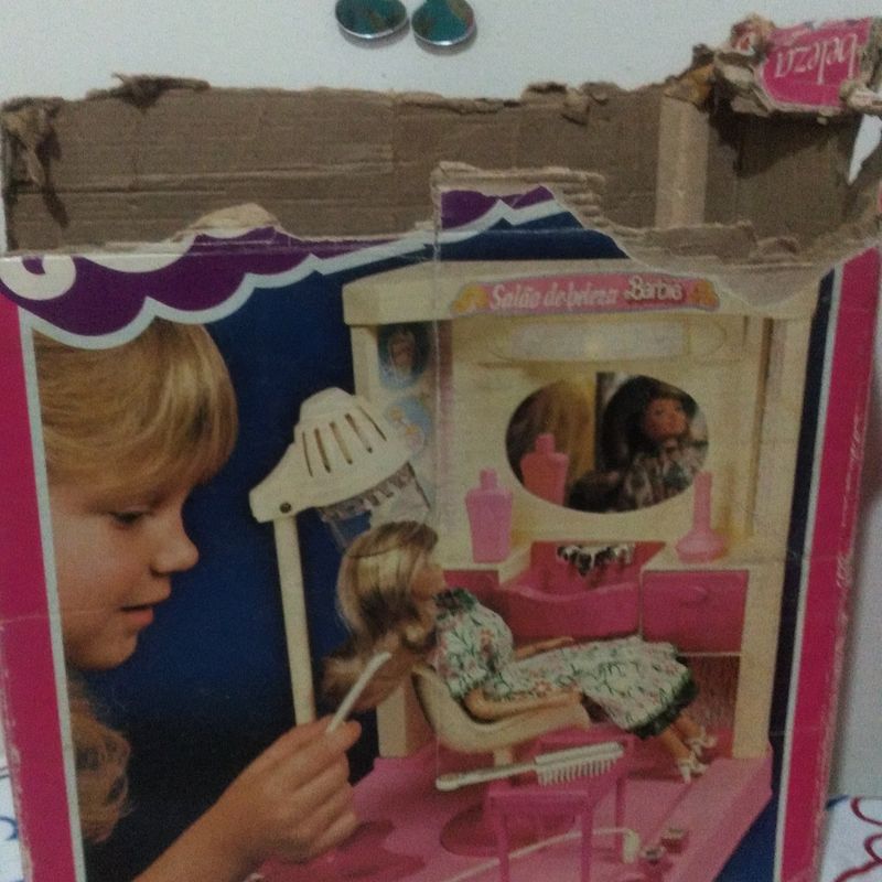 Salão De Beleza Da Barbie Da Estrela - Anos 80 - Antigo - R$ 89,00