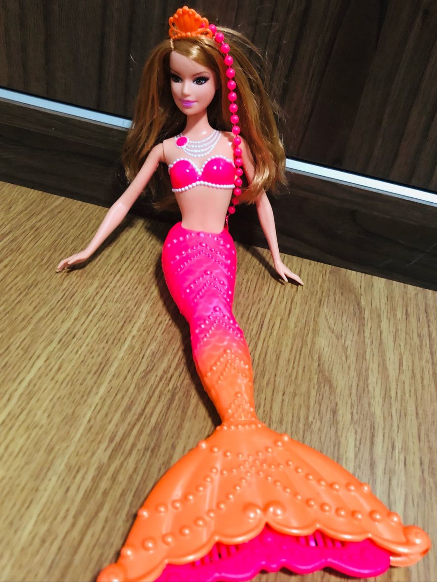 Cauda de sereia para boneca barbie