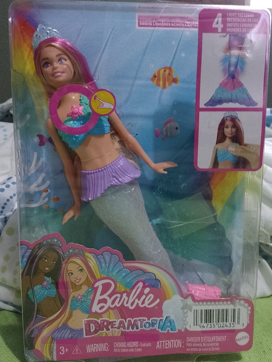 Barbie Sereia Original | Brinquedo para Bebês Mattel Nunca Usado ...