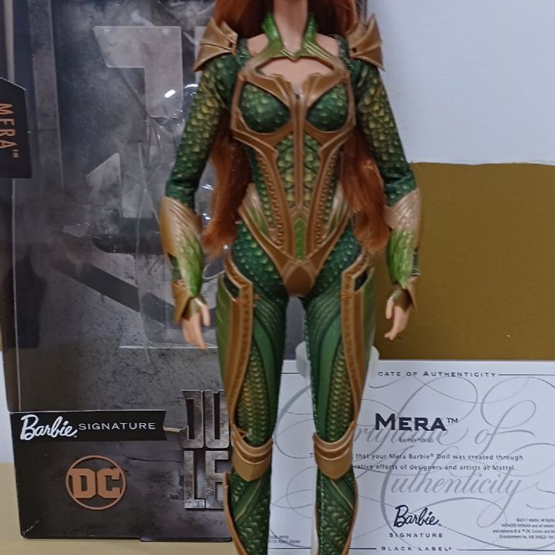 Boneca Barbie Dc Mera Aquaman | Brinquedo Mattel Usado 85441027