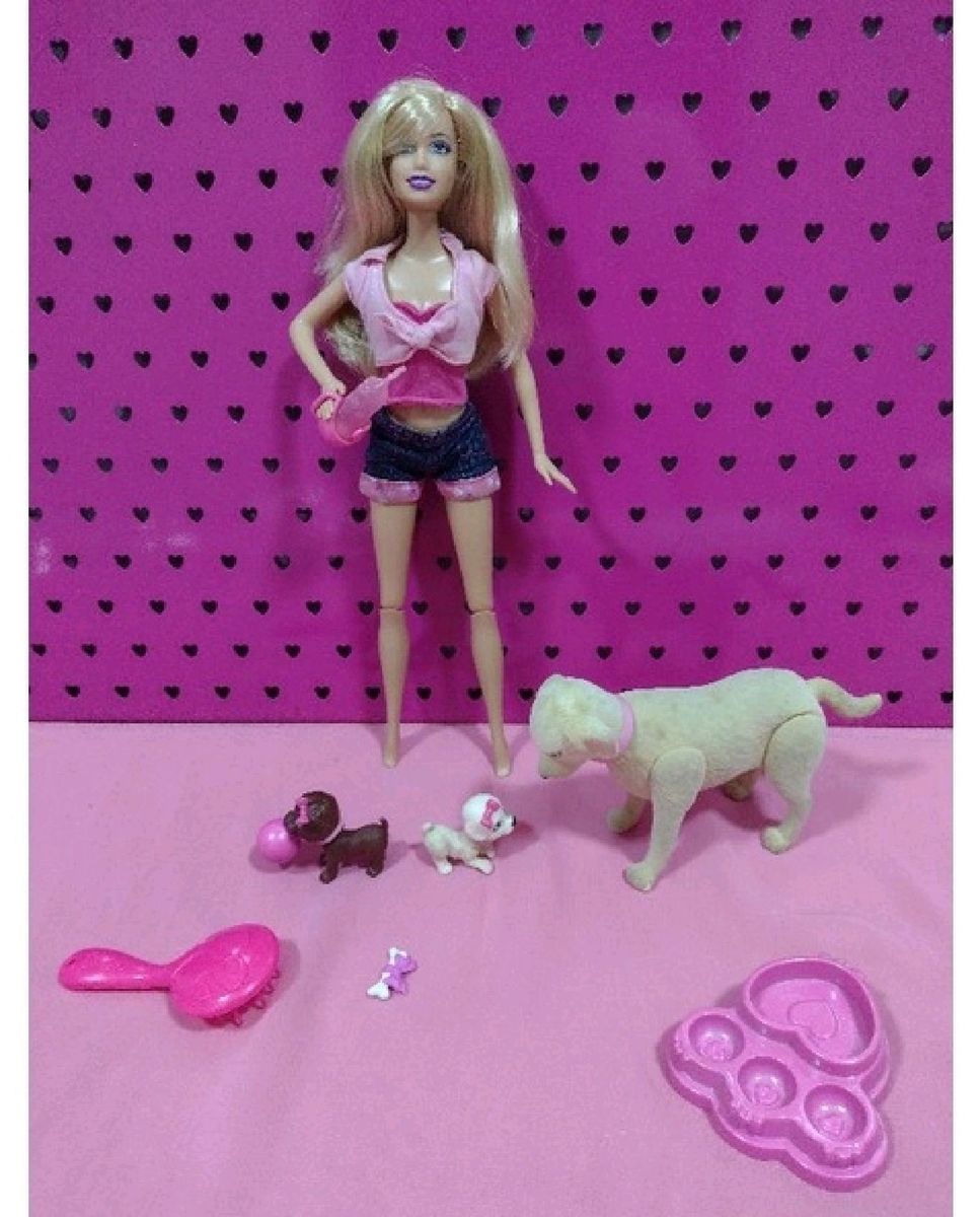 Barbie Taffy e Seus Filhotes 2007 Brinquedo Mattel Usado 75860252