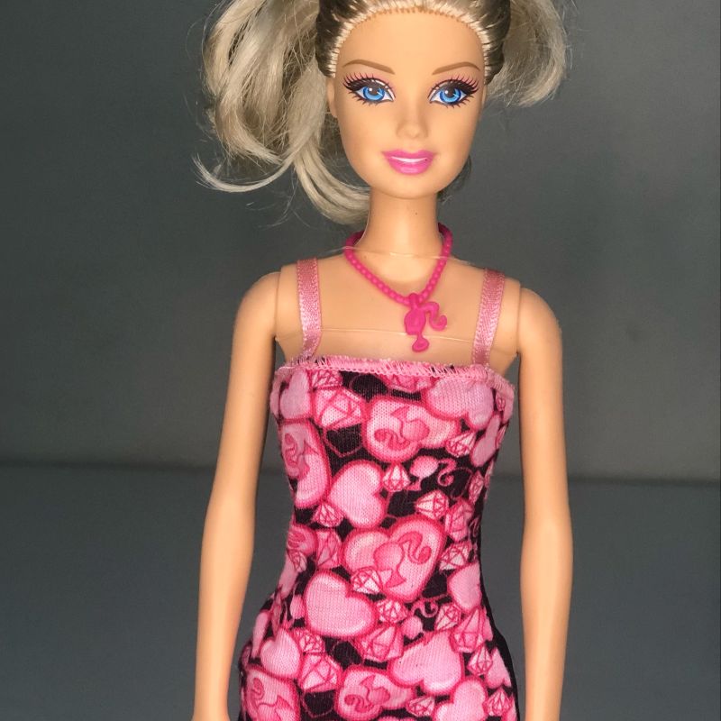 Vestido Barbie Estampado
