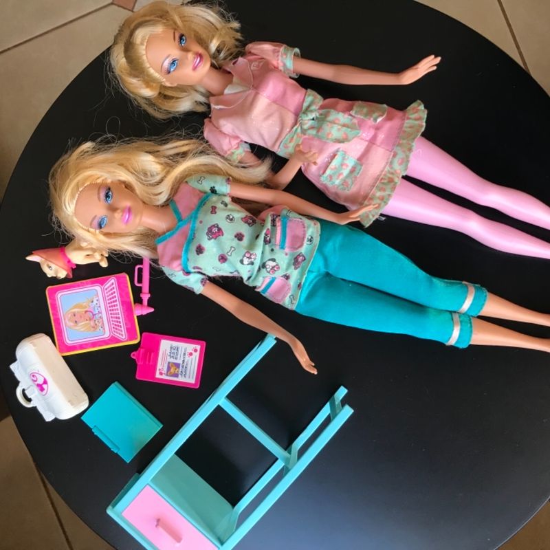 Barbie Veterin ria Brinquedo Barbie Usado 87423929 enjoei