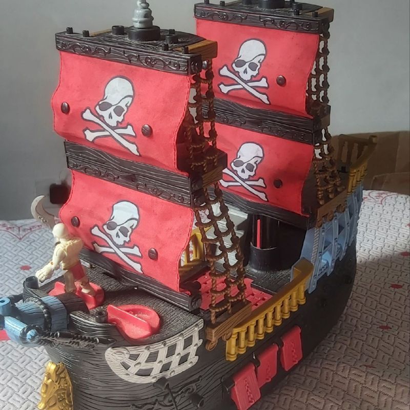 barco Pirata da Imaginext Brinquedo para Bebes Imaginext Usado 65904659 enjoei