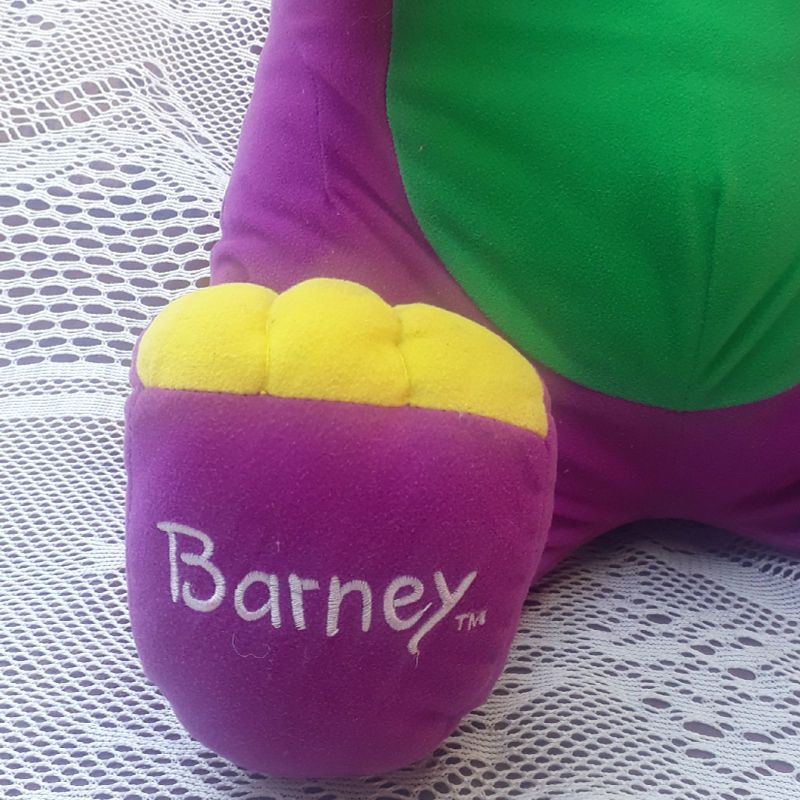 Pelúcia Barney Dinossauro Roxo | Pelúcia Usado 89026958 | enjoei