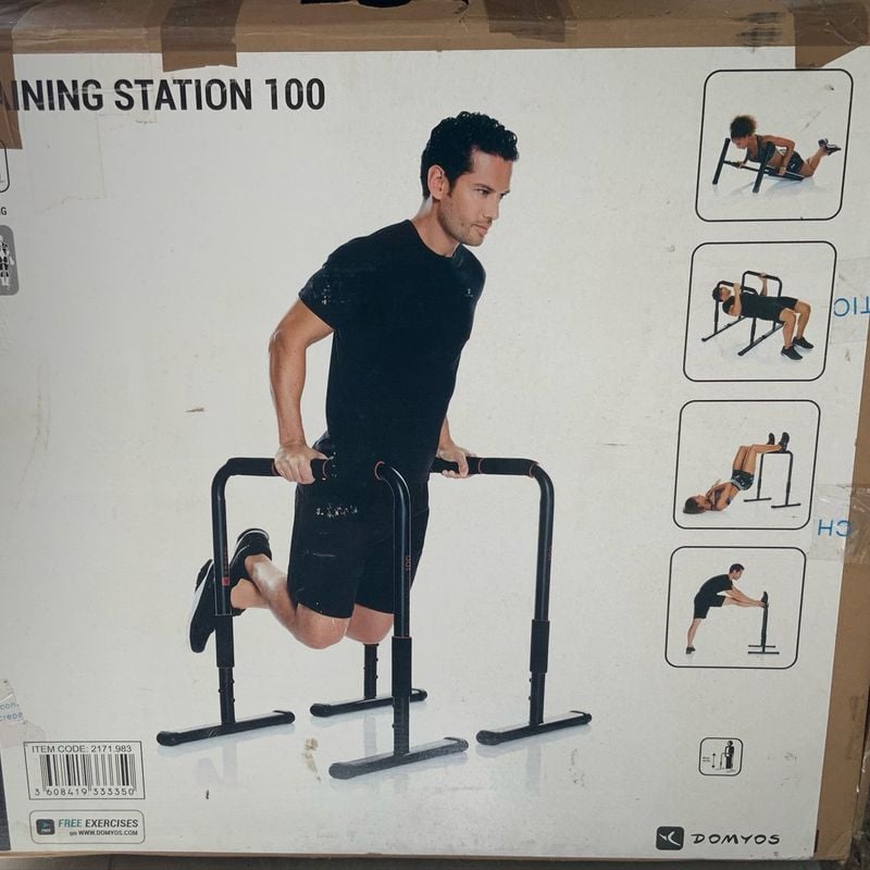 Gym 100 Dip Bar Training Station Barras Para Dips Training Station
