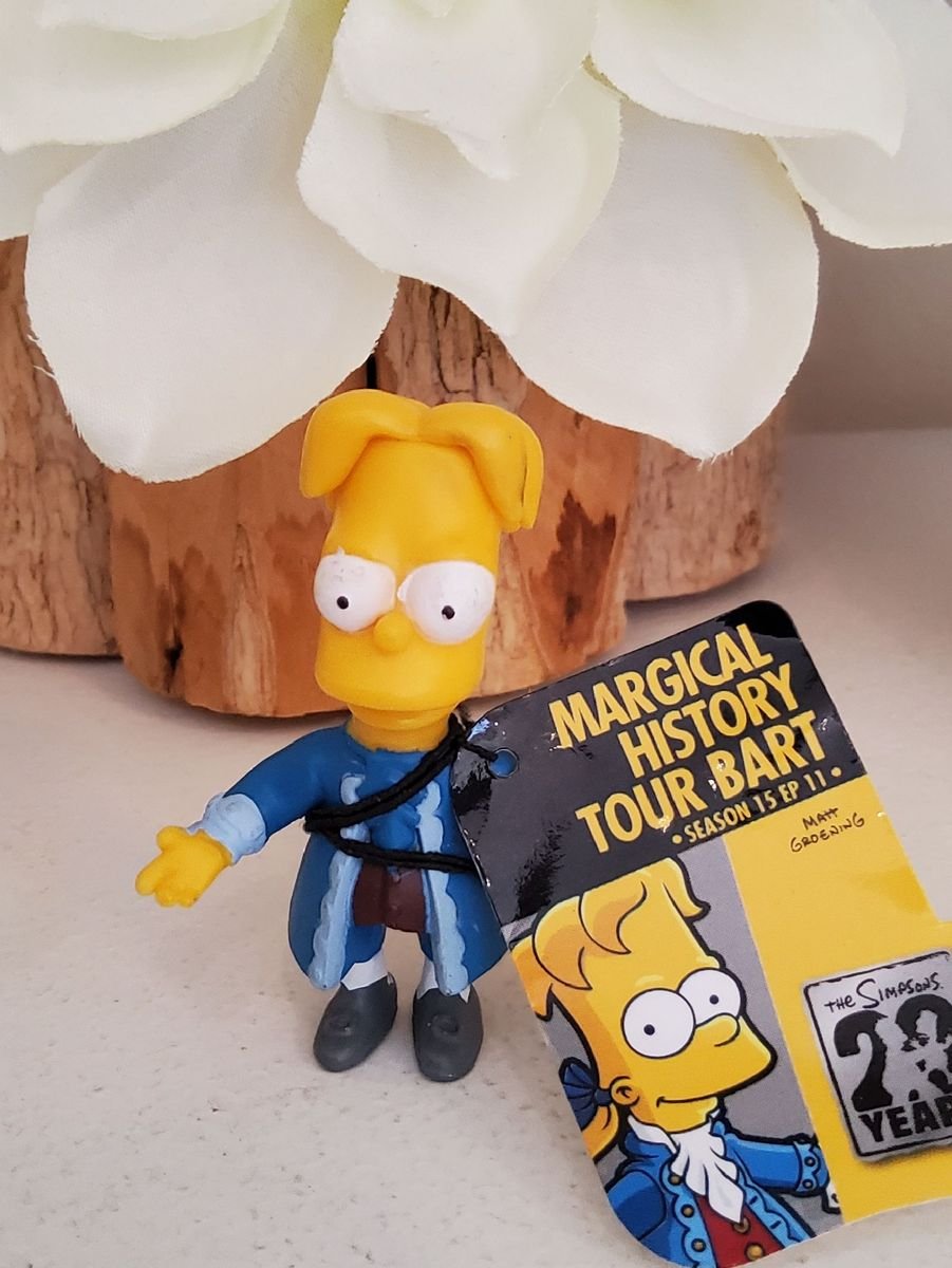 Bart Simpsons Versão Mágica Tour 2009 Figura 5cm Rara Brinquedo Fox Tpf Nunca Usado 71155994 