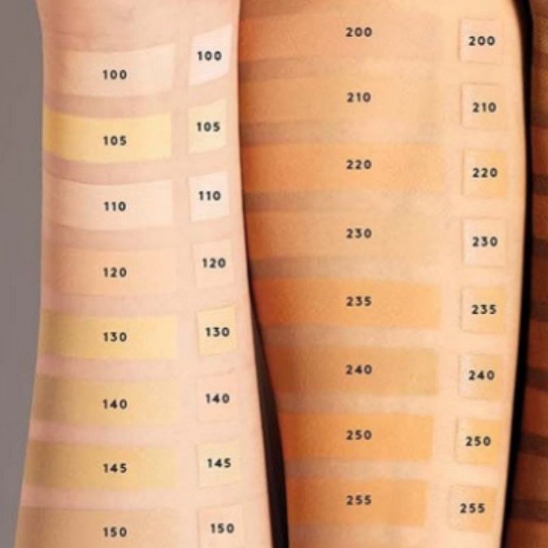 Swatch Base Fenty Beauty Base 110 Fenty Beauty Maquiagem Feminina Fenty  Beauty Usado