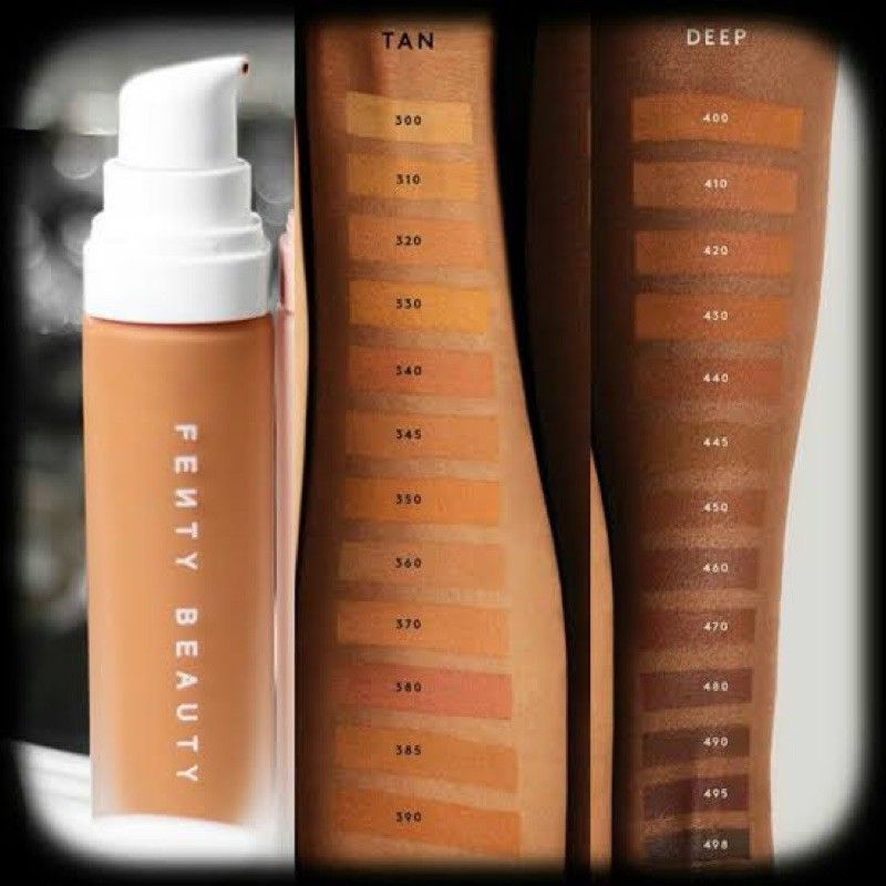 Cores base fenty store beauty