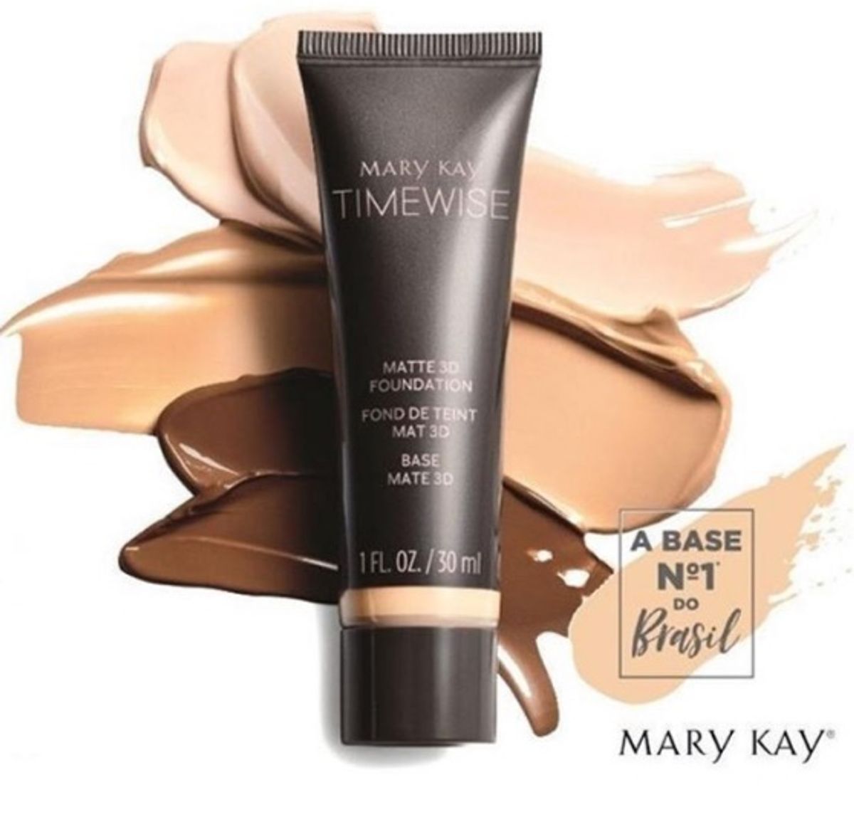 Base Liquida Timewise 3d Matte Mary Kay Cor Yvory N160 Maquiagem