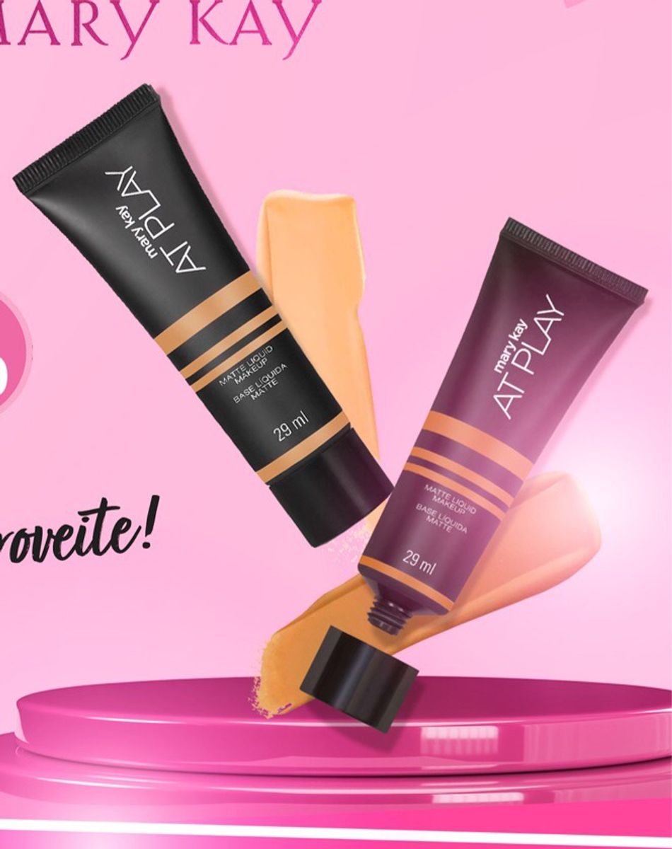 Base Marykay Atplay Maquiagem Feminina Marykay Nunca Usado Enjoei