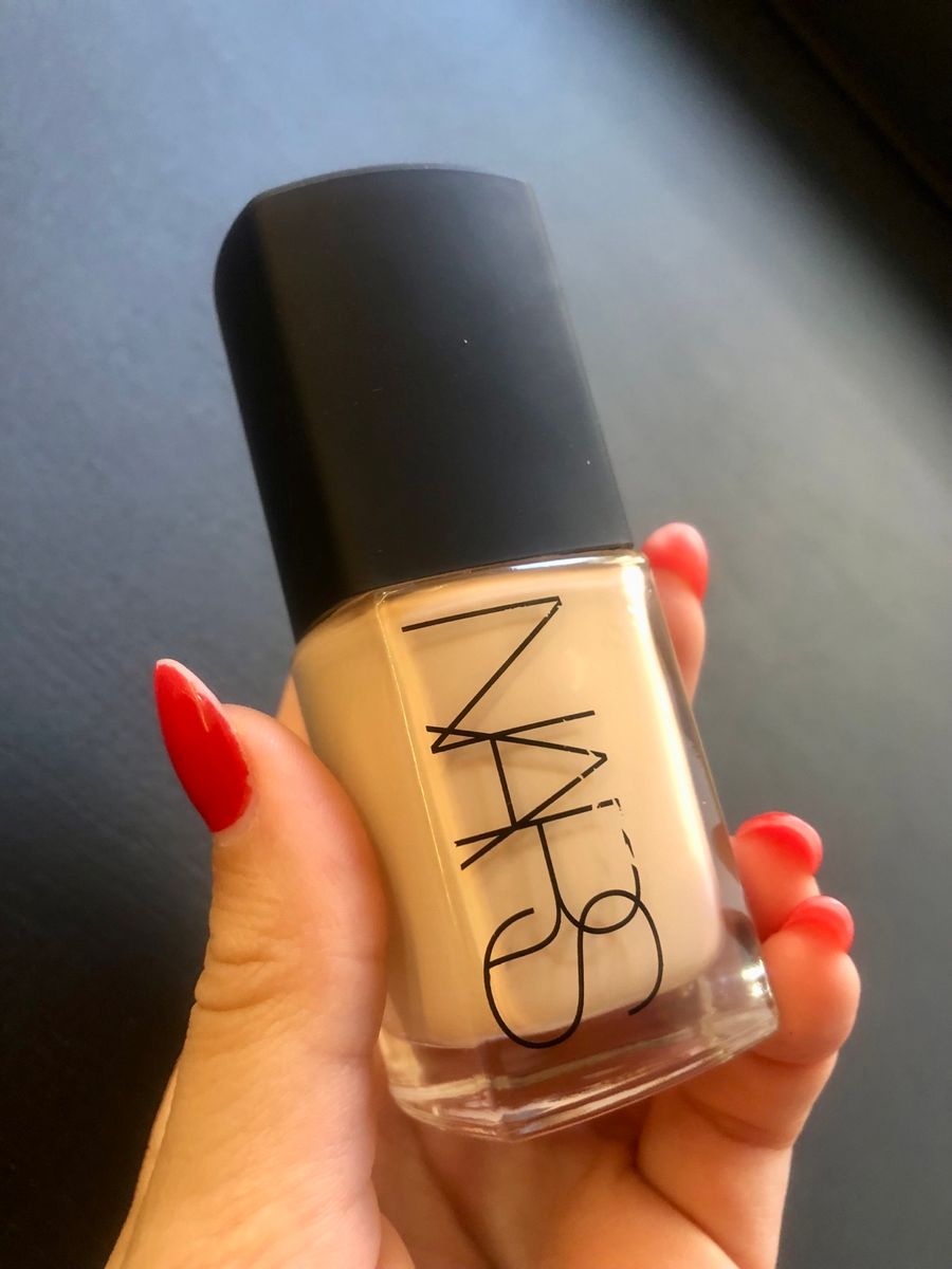 Base Nars Sheer Glow Foundation Cor Medium 1 | Maquiagem Feminina Nars ...