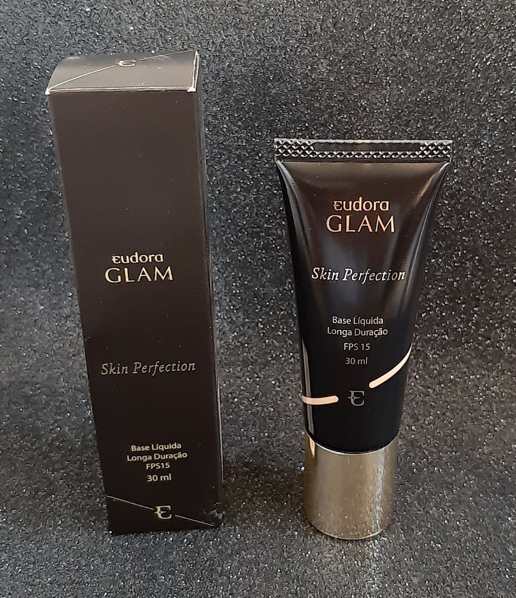 Base Skin Perfection Eudora Glam Versão Antiga Cor Bege 1 | Maquiagem