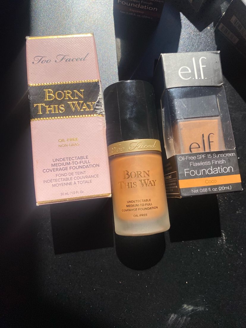 Base Too Faced e Base Elf | Maquiagem Feminina Too Faced Nunca Usado ...