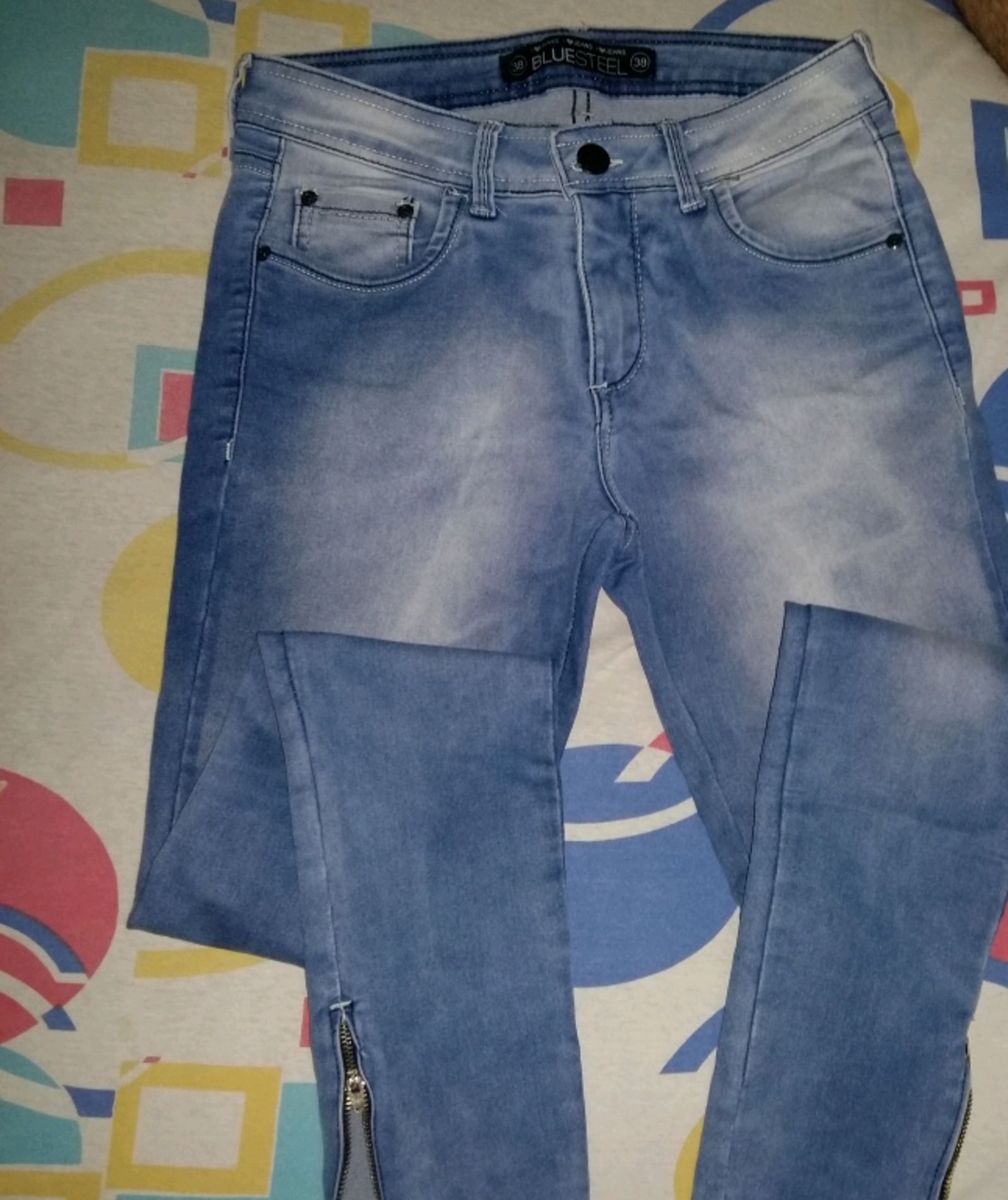 Básica Calça Feminina Blue Steel Usado 14327176 enjoei