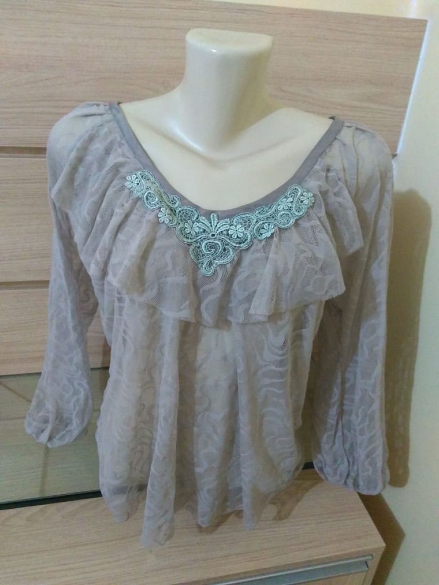 bata bordada - camisas sem marca