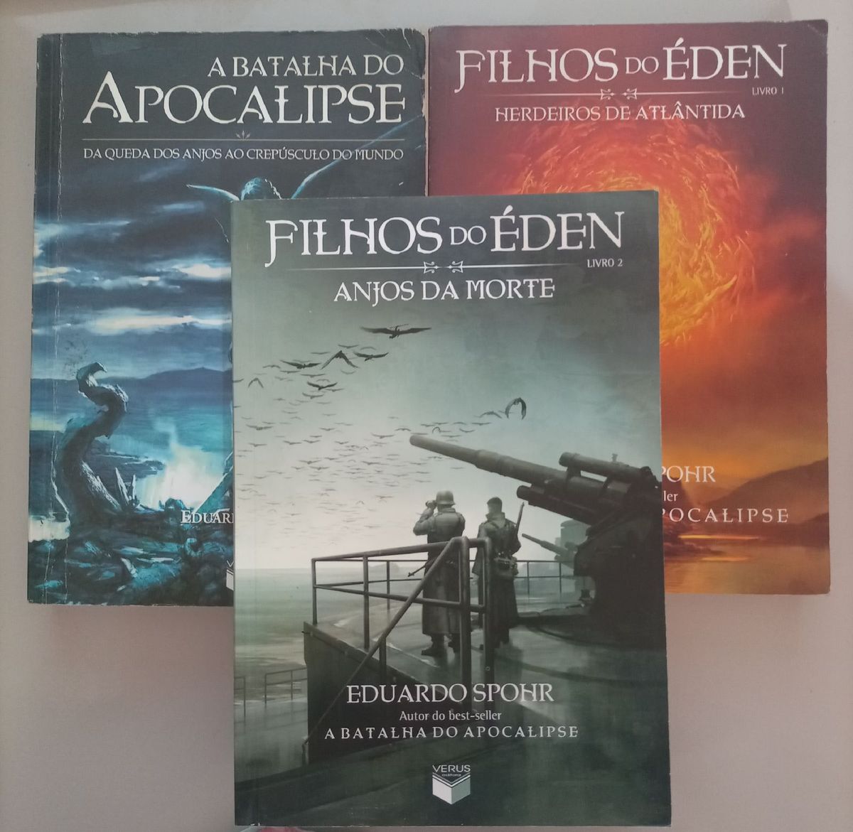 Batalha Do Apocalipse Filhos Do Den De Eduardo Spohr Livro Verus Editora Usado