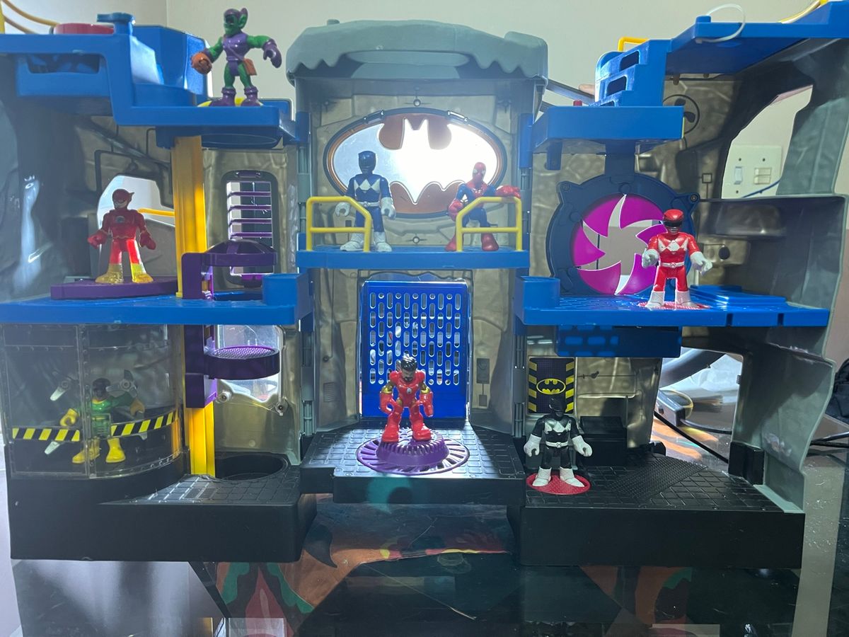 Batcaverna Imaginext Playset Castelo Caverna do Batman | Brinquedo para ...
